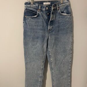 Betro Simone Blue Denim Cotton Straight Leg Jeans